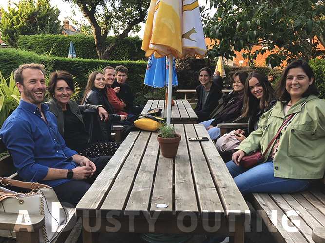 photo from a staff outing with dust architects